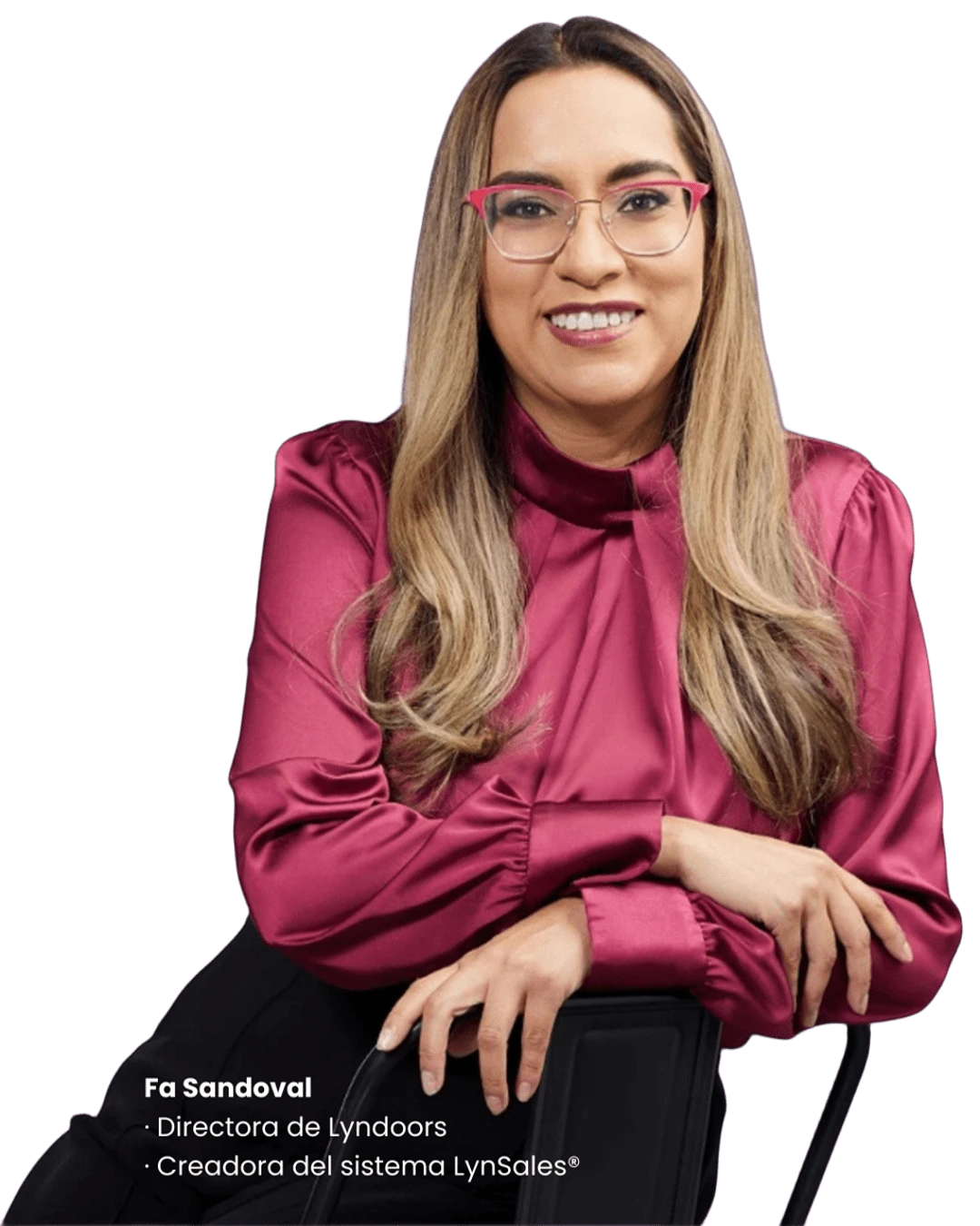 Fa Sandoval creadora del sistema LynSales y directora de lyndoors
