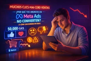 Muchos clics pero cero ventas