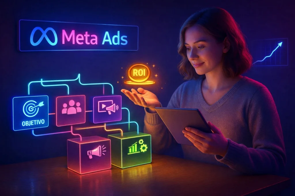 Cómo estructurar campañas en Meta ADS